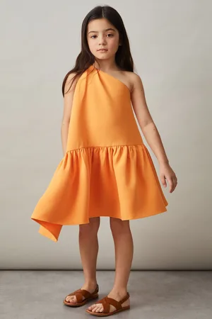 Reiss 9-13 yrs One-shoulder Tiered Dress, Q04