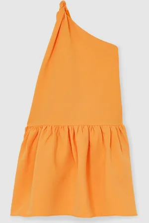 Reiss 13-14 yrs One-shoulder Tiered Dress