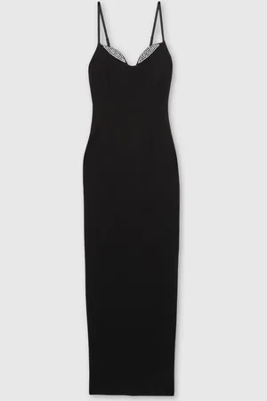 GOOD AMERICAN Crystal Maxi Dress, M