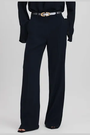 Reiss Wide Leg Suit Trousers, 18R