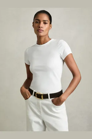 Reiss Stretch-cotton Crew-neck T-shirt, XS