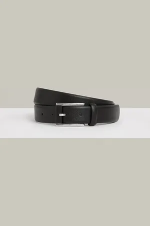 Reiss Remi Belt Leather Plain, Size: 28