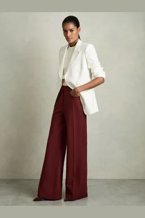 Reiss Palazzo Tailored Trousers, 4R