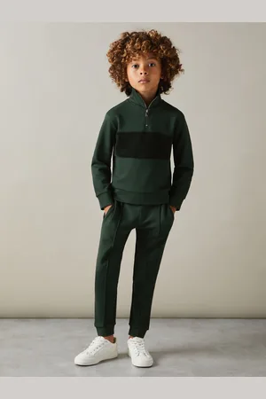 Reiss Selin Sweatshirt Velour Panel, Size: 45Y