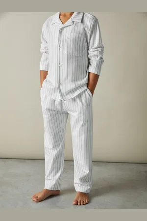 Reiss Cohen 3-9 yrs Brushed-cotton Striped Pyjama, 45Y