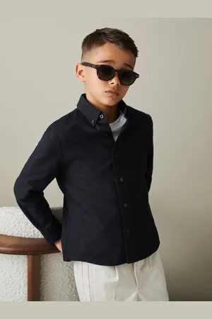 Reiss Greenwich Shirt Cotton Plain, Size: Q04