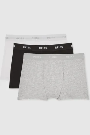 Reiss Heller Organic Boxers 3 Pack - Cotton, Size: XL