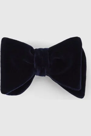 Reiss Velvet Bow Tie, One Size