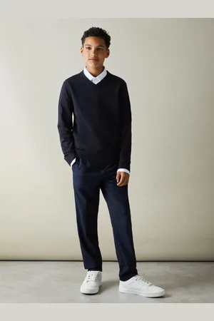 Reiss Earl Jumper Wool Plain, Size: 3