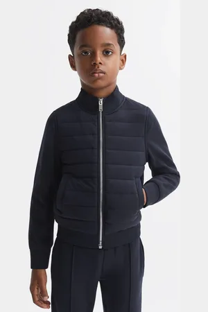 Reiss Flintoff Hybrid Jacket Quilted, Size: 6