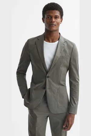 Reiss Single Breasted Technical Slim Fit Blazer, 36