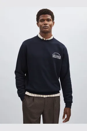 Les Deux Cotton Print Sweatshirt, S