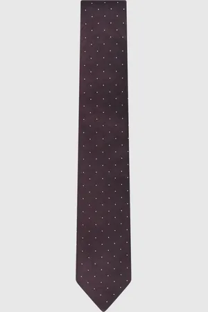 Reiss Liam Silk Tie - Polka Dot, One Size