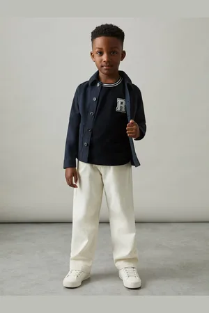 Reiss 3-9 yrs Cotton Letter-patch T-shirt, K05