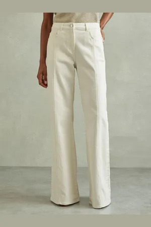 Reiss Flared Front Seam Jeans, 29R