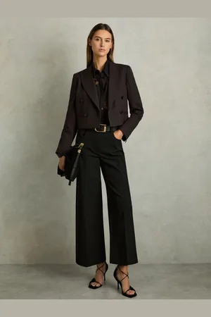 Reiss Twill Culotte Trousers, 4R