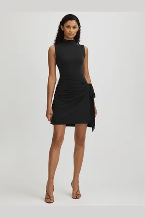 GOOD AMERICAN Jersey Front Mini Dress, L