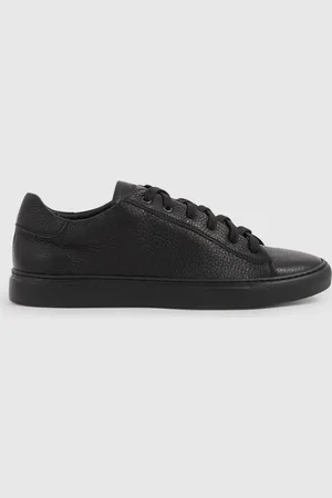 HARRYS LONDON Deerskin Lace-up Trainers, , E41