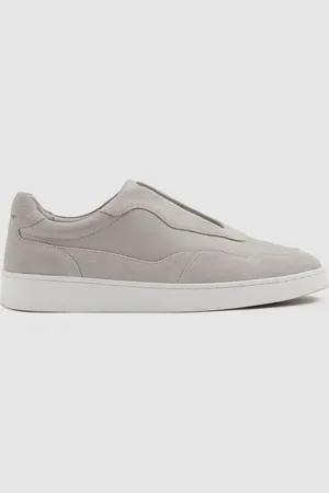 Reiss Cruz Trainers Leather Plain, Size: 7