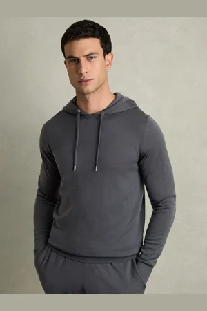 Reiss Holland Hoodie Wool Plain, Size: S