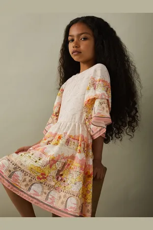 Reiss Angie Sleeve Dress Printed, Size: 12-13Yrs
