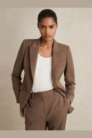 Reiss Petite Tailored Single Breasted Suit Blazer, 6
