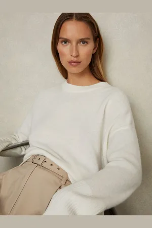 Reiss Wool-cashmere Crew Neck Jumper, L