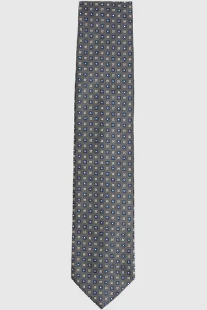 Reiss Foulard Silk Blend Floral Print Tie