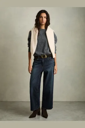 Reiss Denim Culotte Jeans, 24R