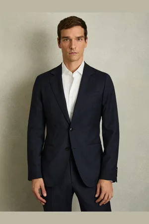 Reiss Hatch Blazer Wool Textured, Size: 40