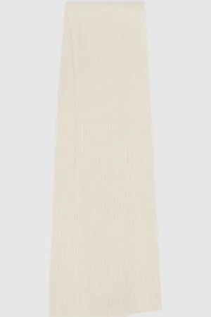 Reiss Ribbed Merino Scarf