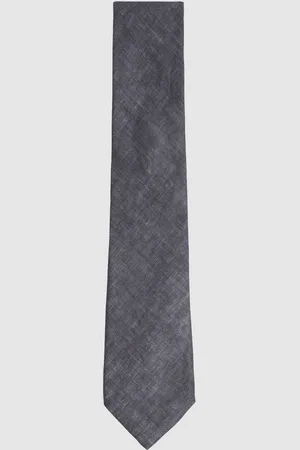 Reiss Linen Textured Tie