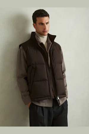 Reiss Jessie Gilet Quilted, Size: M