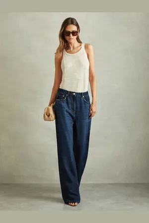 Reiss Lightweight Blend Relaxed Jeans, 24L