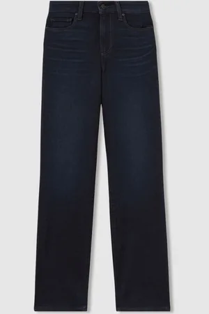 Paige High Rise Straight Leg Jeans, , 24
