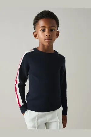 Reiss Briar Jumper Wool Striped, Size: Q04
