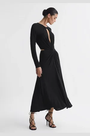 Reiss Twist Cut-out Midi Dress, 4