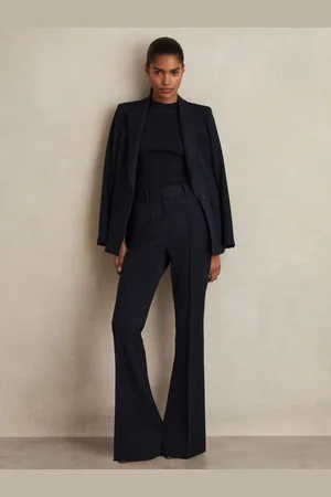Reiss Flared Suit Trousers, 4