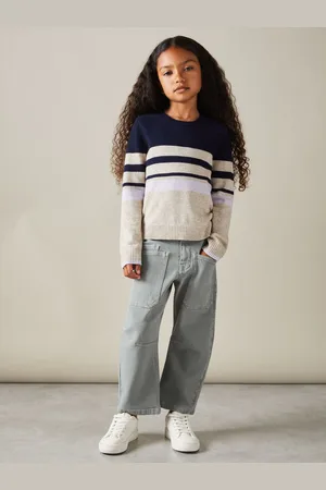 Reiss 4-9 yrs Barrel Leg Cargo Trousers, 4-5Yrs