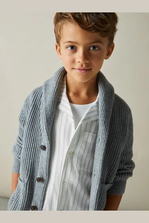 Reiss Cohen 9-13 yrs Brushed-cotton Striped Pyjama, Q04