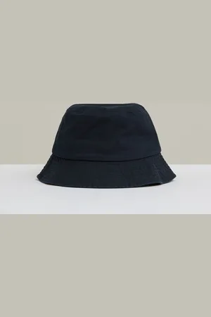 Reiss Cotton Logo-embroidered Bucket Hat