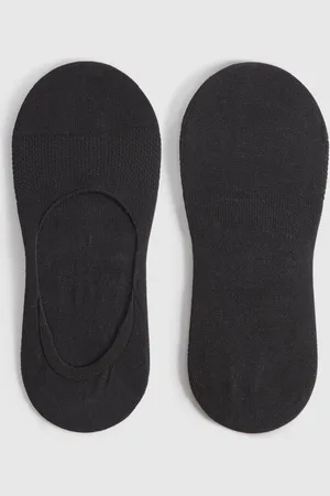 Reiss Axis Trainer Socks - Cotton Plain, Size: S