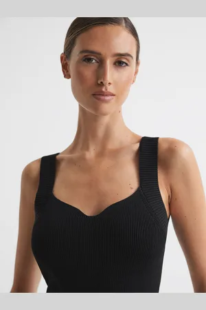 Reiss Sweetheart Neck Top, XS