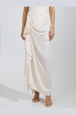 Bondi Born Draped Midi Skirt, , S