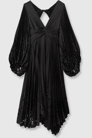 Acler Balloon Sleeve Midi Dress, , 12