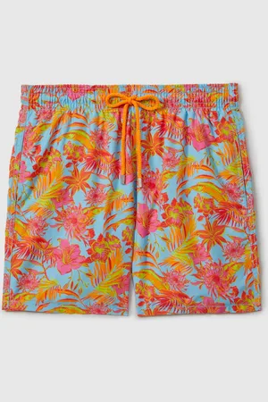 Vilebrequin Tropical Print Swim Shorts, , 4