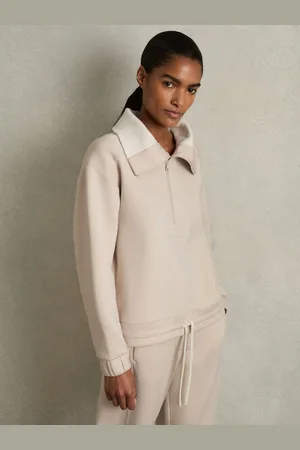 Reiss Laney Sweatshirt Plain, Size: XS