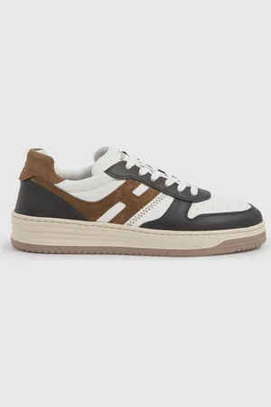 Hogan Leather And Suede Trainers, , 6