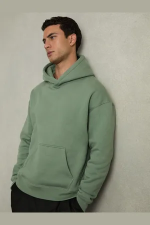 Reiss Boulevard Hoodie Cotton Plain, Size: Xxl