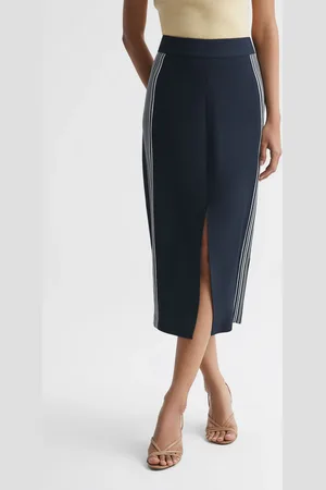 Reiss High Rise Midi Pencil Skirt, 6